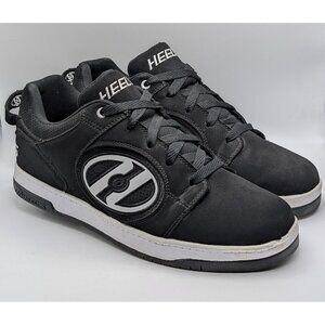 Heelys Voyager HE100713 Men's Size 10 Skating Shoes Black White Lace Up